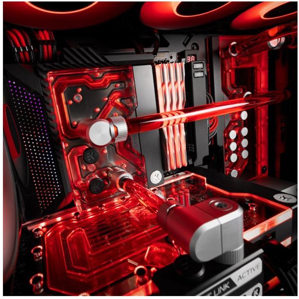 EK Water Blocks EK-Quantum Momentum² ROG Maximus Z690/Z790 Extreme I/O Cover - czarny (3831109908327)