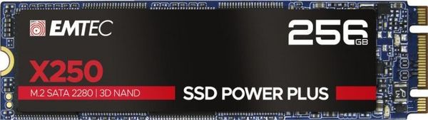 Dysk SSD Emtec X250 256GB M.2 2280 SATA III (ECSSD256GX250)