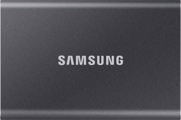 Dysk zewnętrzny SSD Samsung T7 4TB Szary (MU-PC4T0T/WW)