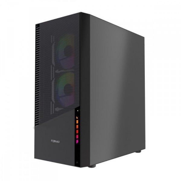Obudowa Gembird Fornax 4300 ARGB czarna (CCC-FC-4300)