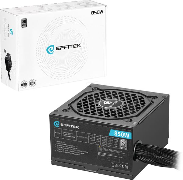 Zasilacz Super Flower EFFITEK Netzteil 850W Silver ATX 3.1, PCI 5.1