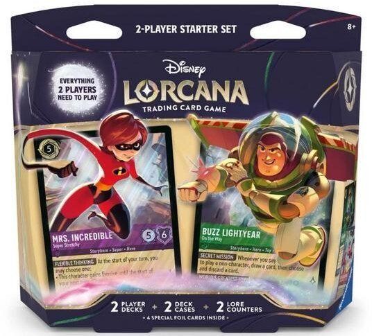 Ravensburger Disney Lorcana (Set12/13) Zest. startowy 2 graczy