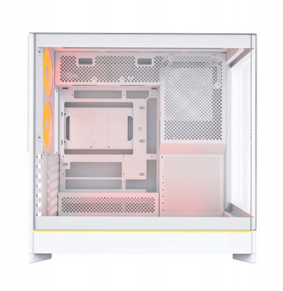 Obudowa Montech HS02 PRO Obudowa komputerowa, Midi-Tower, ATX, Tempered Glass, ARGB - biały