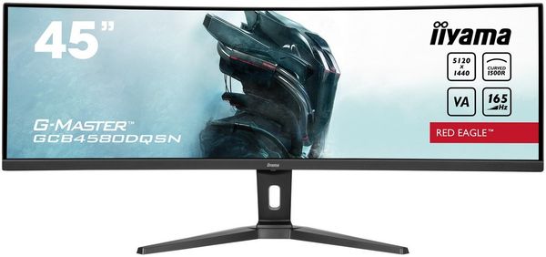 iiyama G-Master GCB4580DQSN-B1 Red Eagle - 165Hz | DQHD | 45'' | VA | 0.8ms