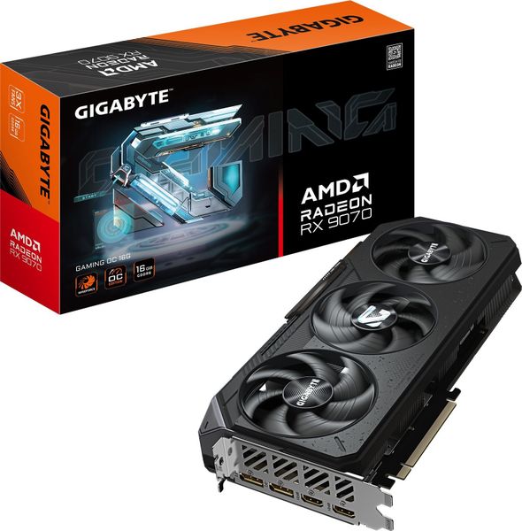 Karta graficzna Gigabyte Radeon RX 9070 Gaming OC 16GB GDDR6 (GV-R9070GAMING OC-16GD)