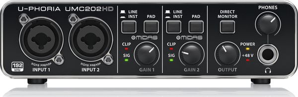 Karta dźwiękowa Behringer UMC202HD