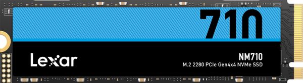 Dysk SSD Lexar NM710 1TB M.2 2280 PCI-E x4 Gen4 NVMe (LNM710X001T-RNNNG)