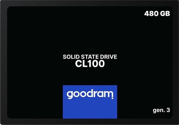 Dysk SSD GoodRam CL100 Gen3 480GB 2.5" SATA III (SSDPR-CL100-480-G3)