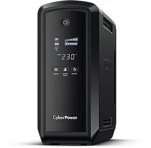 UPS CyberPower Sinewave Series CP900EIPFCLCD AC 220/230/240V 540Watt 900VA 9Ah USB output connectors 6 active PFC