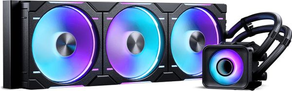 Chłodzenie wodne Phanteks PHANTEKS Glacier One 420D30 X2 DRGB AiO chłodzenie wodne - 420mm, czarny