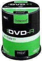 Intenso DVD-R 4.7 GB 16x 100 sztuk (4101156)
