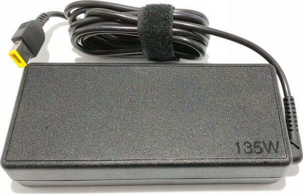 Zasilacz do laptopa Lenovo Lenovo (4X20E50562) Lenovo ThinkPad 135W adapter zasilający/ inwentor Uniwersalne Czarny