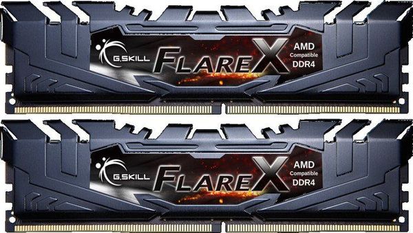 Pamięć G.Skill Flare X, DDR4, 32 GB, 3200MHz, CL16 (F4-3200C16D-32GFX)