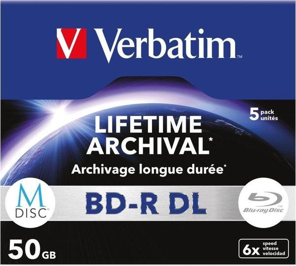 Verbatim BD-R DL 50 GB 6x 1 sztuka (43846)