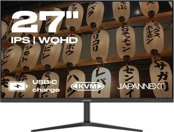 Monitor JapanNext Monitor Japannext JN-IPS27WQHDR-C65W WQHD 27"