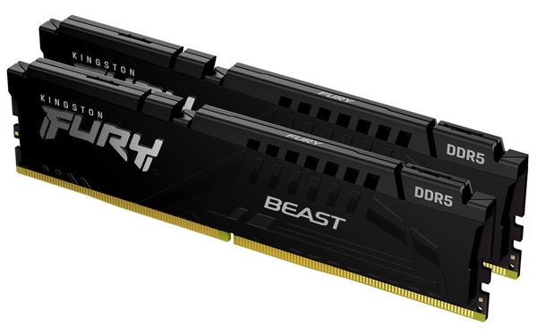 Kingston Fury Beast Black 16GB [2x8GB 5200MHz DDR5 CL40 DIMM]