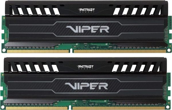 Pamięć Patriot Viper 3, DDR3, 16 GB, 1600MHz, CL9 (PV316G160C9K)