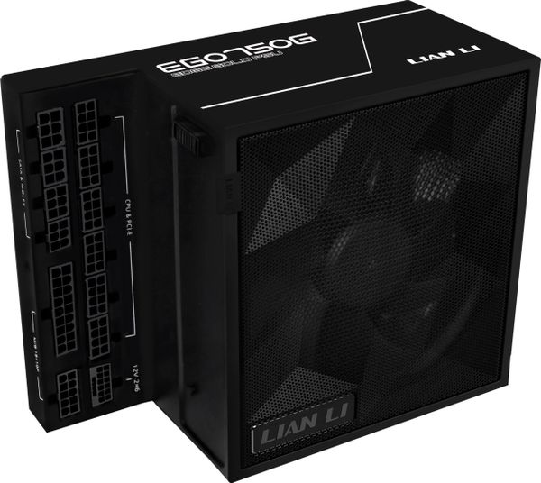 Zasilacz Lian Li EDGE EG750 80 PLUS Gold Zasilacz, PCIe 5.1, ATX 3.1 - 750 Watt, czarny