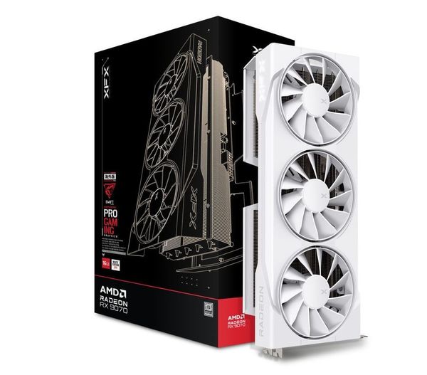 XFX Radeon RX 9070 Swift White 16GB OC GDDR6