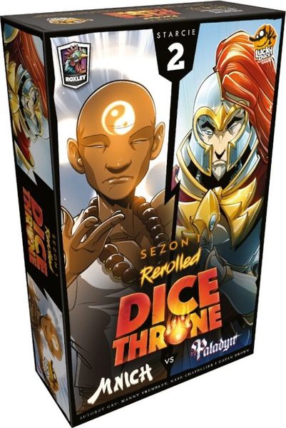 Lucky Duck Dice Throne: Starcie 2 - Mnich vs Paladyn