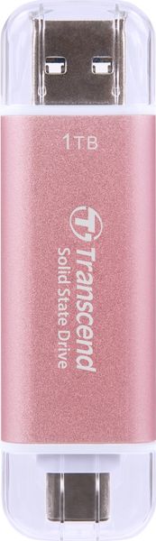 Dysk zewnętrzny SSD Transcend ESD310P 1TB Różowy (TS1TESD310P)