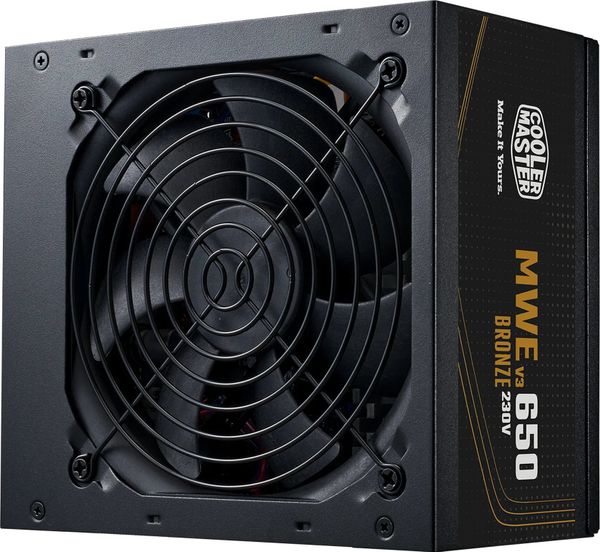 Zasilacz Cooler Master MWE Bronze V3 230V 650W (MPE-6501-ACABW-3BEU)