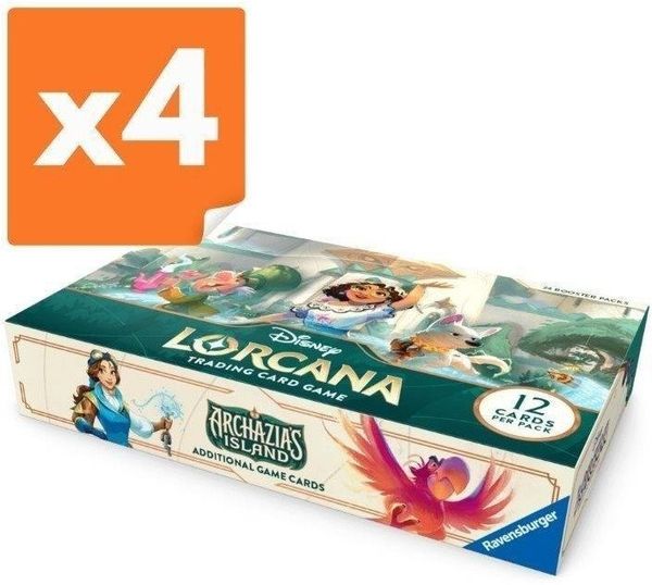 Ravensburger Disney Lorcana (Set07) (4szt) Case (4x24boostery)