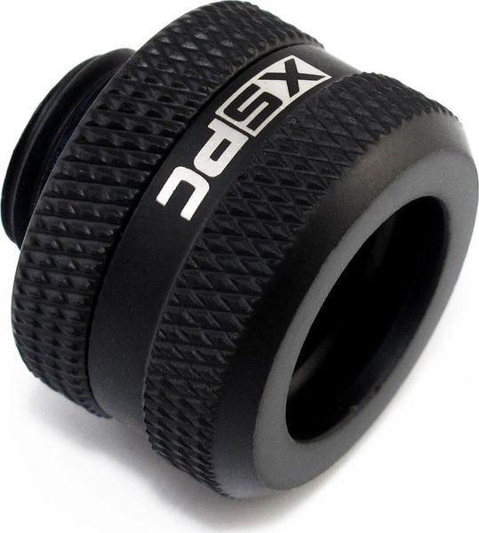 XSPC XSPC Anschluss G1/4" auf 14mm Hardtube, schwarz matt - 8 Stück