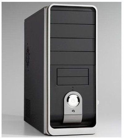 Obudowa Azza Linkworld ATX-3261-63/ USB 2.0/ HD Audio + ATX400W (8cm/silent) TC RoHS EuP 3xSATA 1xPCIE PSU