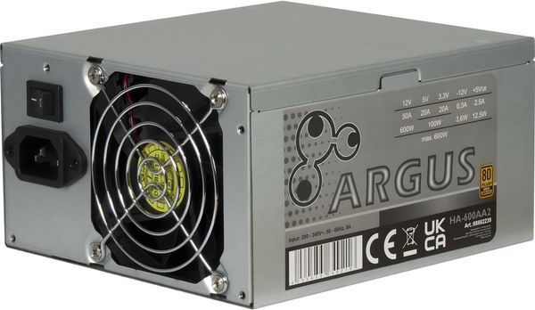 Zasilacz serwerowy Inter-Tech Inter-Tech Argus 600AA2 PSU for 2U Rack case 600W