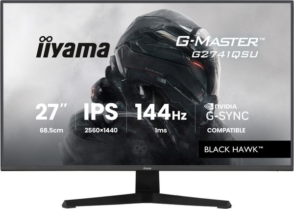 iiyama G-Master G2741QSU-B1 Black Hawk - 144Hz | QHD | IPS | 27''