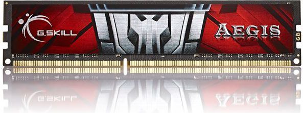 Pamięć G.Skill Aegis, DDR3, 4 GB, 1600MHz, CL11 (F3-1600C11S-4GIS)