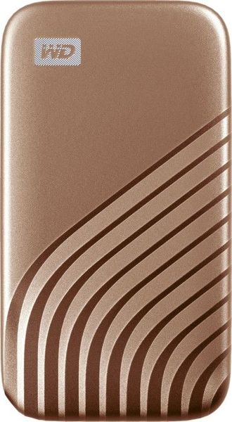 Dysk zewnętrzny SSD WD My Passport 1TB Złoty (WDBAGF0010BGD-WESN)