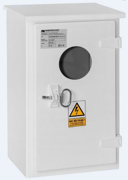 Elektro-Plast Rozdzielnia z tworzywa na licznik 1 lub 3 fazowy 436 x 274 x 230mm biała (1853-00)