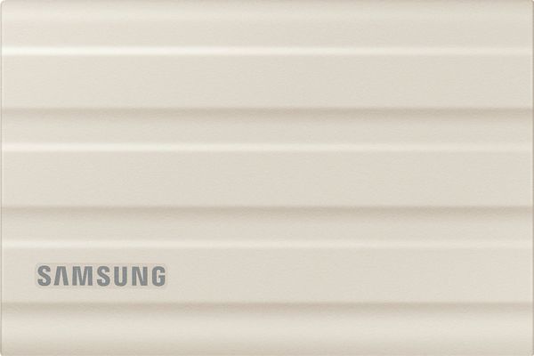 Dysk zewnętrzny SSD Samsung T7 Shield 1TB Beżowy (MU-PE1T0K/EU)