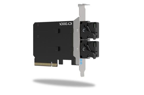 Icy Dock MB312M4P-B adapter M.2, PCIe