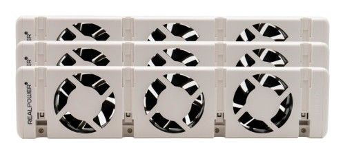 RealPower HL-3 Wewnętrzna Biały Wentylator elektryczny ogrzewacza pomieszczeń