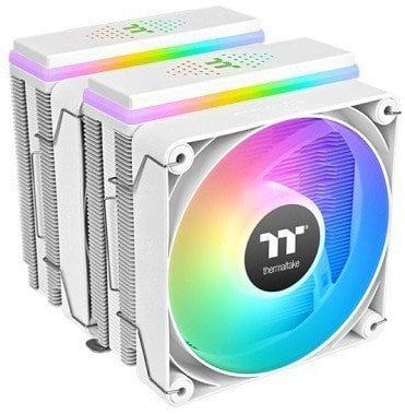 Chłodzenie CPU Thermaltake Thermaltake ASTRIA 600 Procesor Chłodnica powietrza 12 cm Biały 1 szt.
