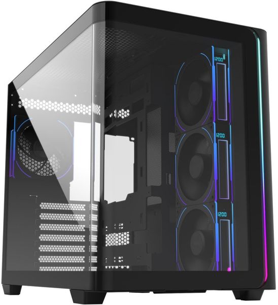 Obudowa FSP/Fortron FSP Geh Midi M580 BP ATX/M-ATX/M-ITX/ARGB o.N. Black retail