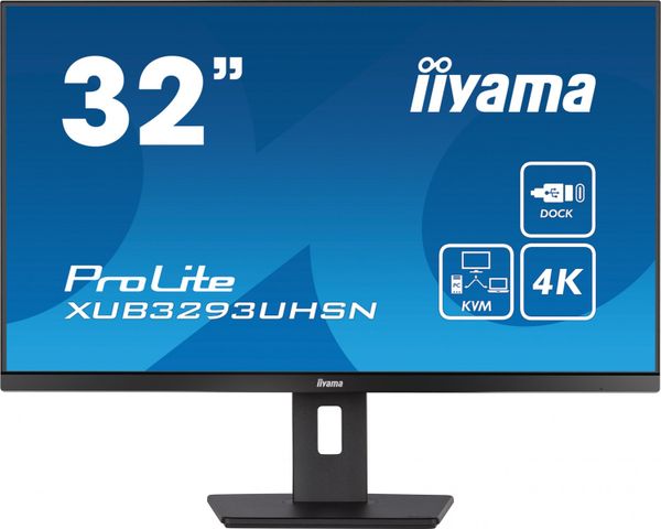 iiyama ProLite XUB3293UHSN-B5 - 60Hz | 4K | 31.5'' | IPS | 4ms