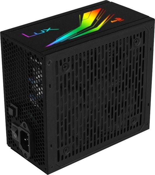 Zasilacz Aerocool LUX 550W RGB (AEROPGSLUXRGB-550)