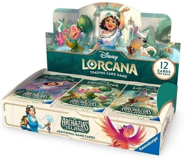 Ravensburger Puzzle - TCG Disney Lorcana Archazia s Island Booster Box Ekran 24 Pcs