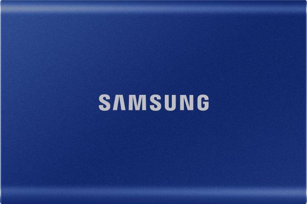 Dysk zewnętrzny SSD Samsung T7 2TB Niebieski (MU-PC2T0H/WW)