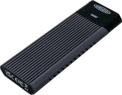 Dysk zewnętrzny SSD Origin 256GB Czarno-szary (OSEC256NVME)