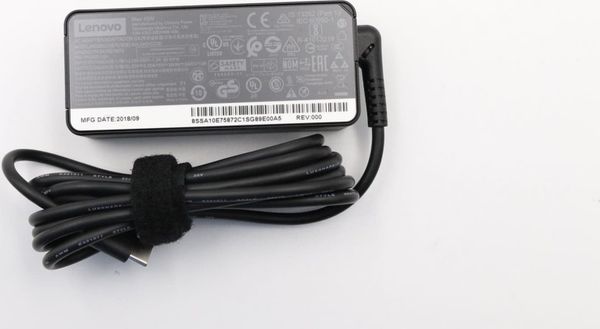 Zasilacz do laptopa Lenovo 45 W, 2.25 A, 20 V (PD,45W,20/15/9/5V,3P,WW,CHY)