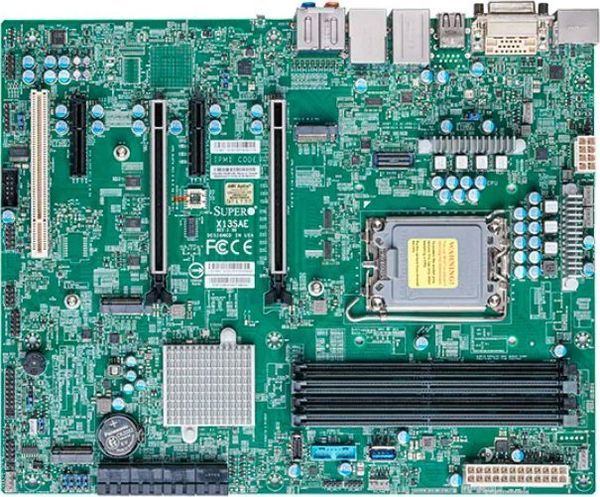 SuperMicro Mainboard X13SAE ATX Gniazdo 1700 DDR5-only Bulk