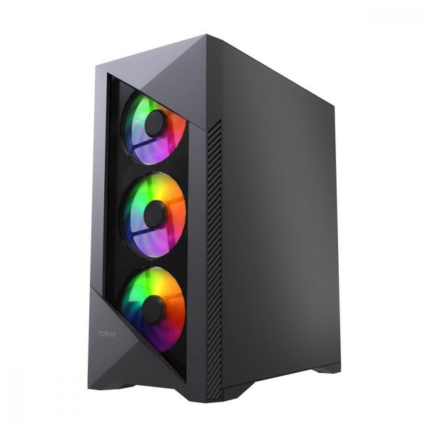 Obudowa Gembird Fornax 900 ARGB czarna (CCC-FC-900ARGB)
