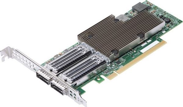Karta sieciowa Broadcom BROADCOM Kontroler NetXtreme-E -Series Dual-Port 100G NIC