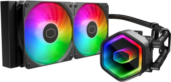 Chłodzenie wodne Cooler Master MasterLiquid 240 Core II ARGB (MLW-D24M-A18PA-R1)