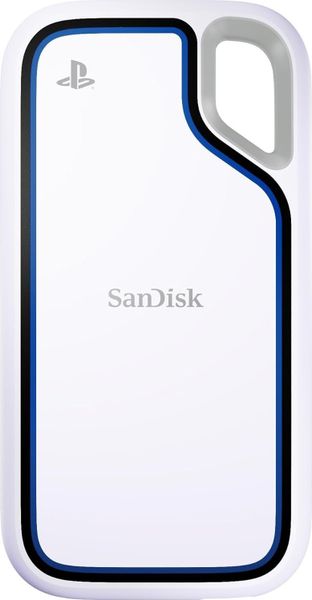 Dysk zewnętrzny SSD SanDisk Extreme Portable for PlayStation 5 1TB Biało-niebieski (SDSSDE62P-1T00-G25)